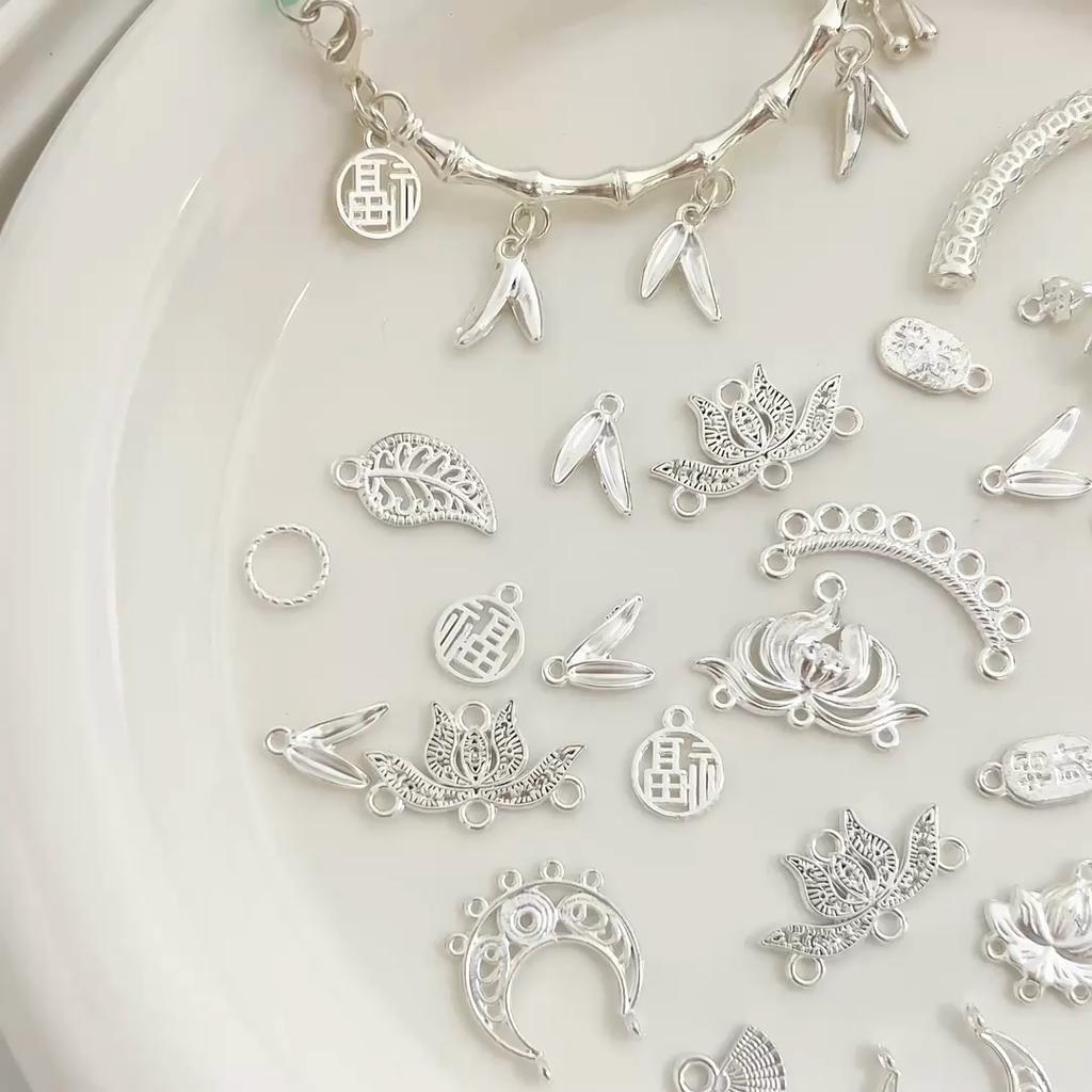 Alloy new Chinese Style Accessories Charms Pendant For Jewelry Making DIY Earring Necklace Bracelet