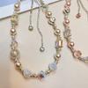 Fashion Pearl Butterfly Pendant Pvc Phone Chain For Women And Men