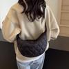 Shoulder Bag Women's Crossbody Bag Solid Color Hobo Bag