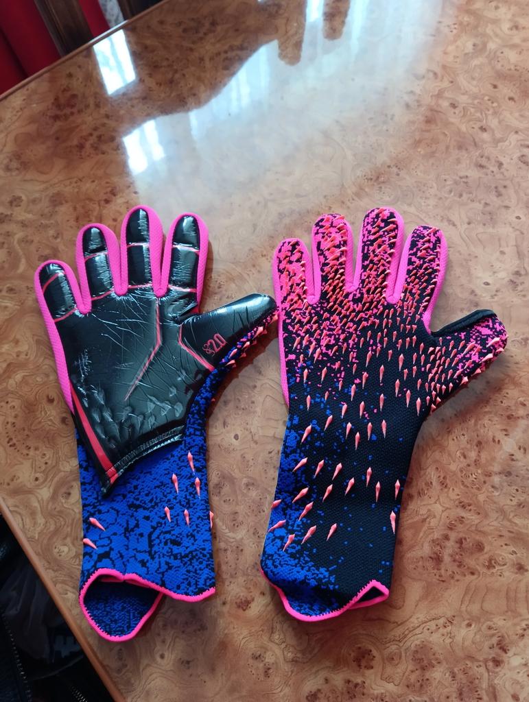 Tactixxs Guanti Portiere Calcio Bambini E Ragazzi: Palmo Lattice 4mm, Grip Forte, Design Fluorescente - 4