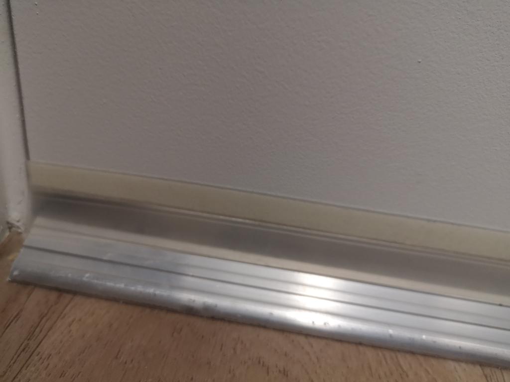Practical Floor Stickers Transparent Windproof Silicone Sealing Strip Bar Door