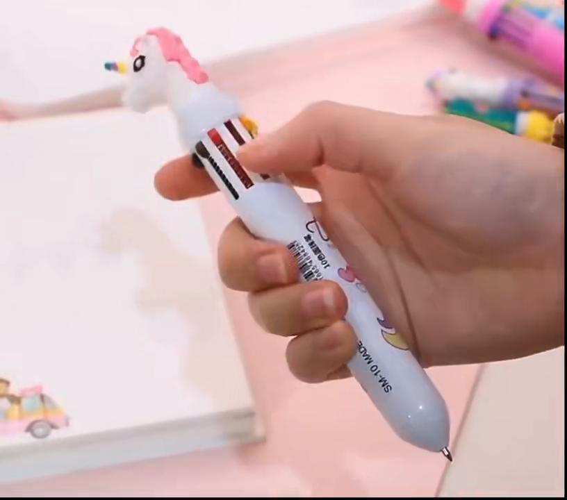3 styly 10 barev kuličkové pero Kawaii