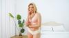 Large Size Front Buckle Bra Thin Lace Sexy No Steel Ring Gathered Seamless Adjustment Women's Underwear