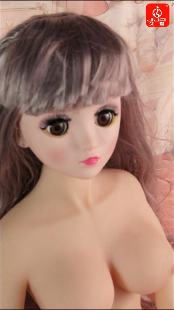 65cm Men's Mini Sex Doll Maid Cosplay Loli Vagina Sex Masturbation Cup Adult Erotic Sex Toy