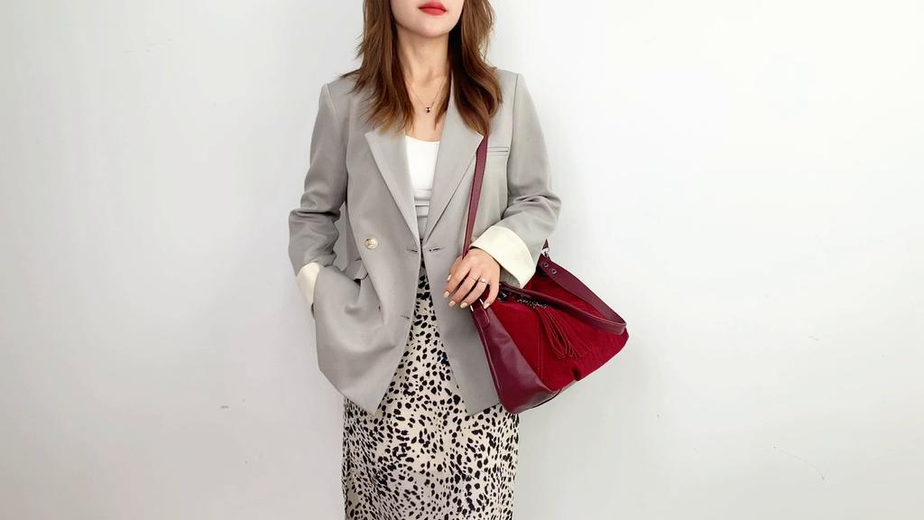 Tassel Tote Bag New 2024 Winter Large Capacity Luxury Designer Brands Bags Women'S Handbag Fashion Trend Purse Bag