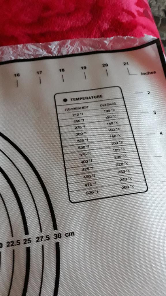 Купить Многоразовый термостойкий силиконовый коврик с разметкой для ...