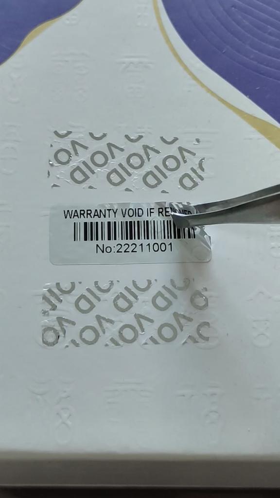 100pcs 30x12mm Serial Number Warranty Seal BAR-CODE Security Label Box Safety Sticker VOID Left Removal Proof Tamper Evident