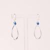 LeCalla S925 Sterling Sliver Jewelry Drop Dangle Birthstone Earrings for Teens and Women