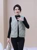 Middle Age Women's Warm Vest Autumn Winter Elegant Sleeveless Parkas Thick Plus Size Outerwears Lady Jackets