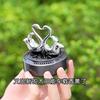 Solar Car Air Freshener Angel Rotating Diffuser Dashboard Perfume Ornament Plant Extract Fragrance Auto Decor