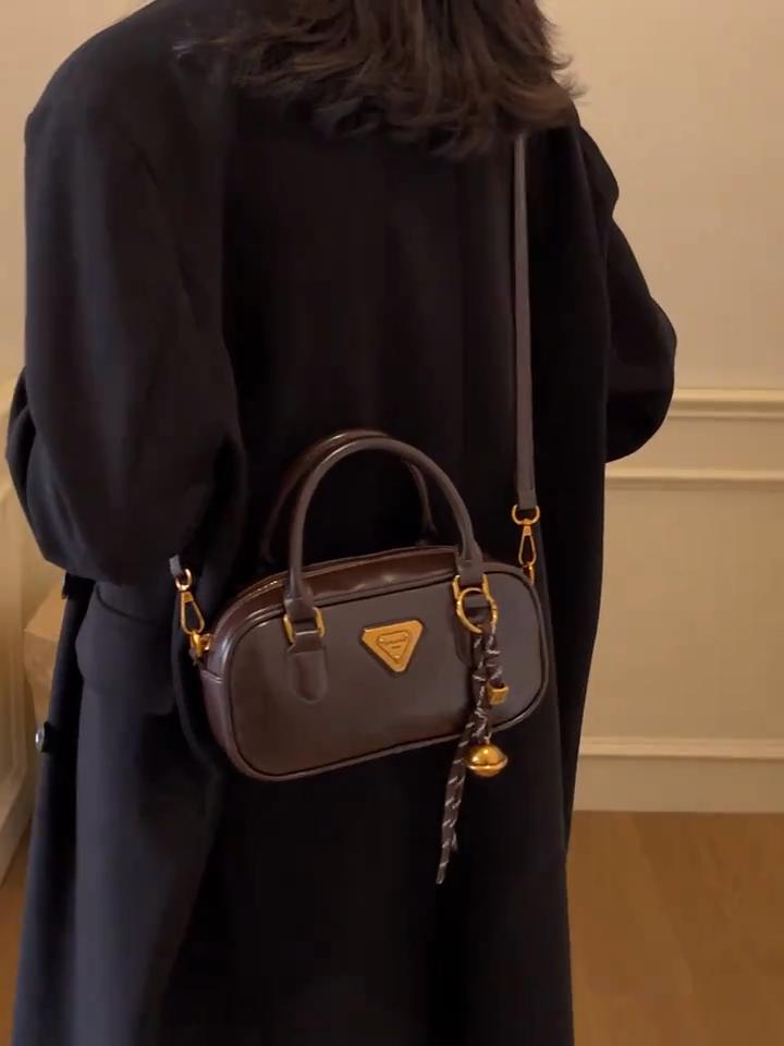 Fashionable women's handbag, shoulder bag, crossbody bag, single-shoulder bag, satchel, pillow bag, Boston bag
