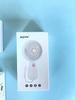 Mini-Handventilator, tragbarer, wiederaufladbarer USB-Ventilator mit LED, schlichtes Design, Geschenk