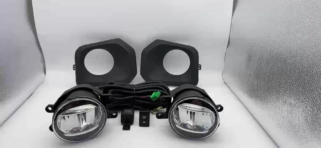 1 set Fog Lights Headlight for Toyota Tacoma 2016 2017 2018 Led  Fog lights Car Fog Lamp Kit With Harness Bulb Switch