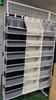 10 Tiers Large Over the Door Shoe Organizer Hanging Shoe Rack with Deep Pockets for Storage Door Storage Solution