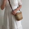Fashion Summer Straw Crossbody Bag Beach Holiday Shopping Woven Shoulder Handbag Messenger Purses For Women Bags