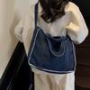 Denim Tote Bag Women Shoulder Bag Crossbody Bag