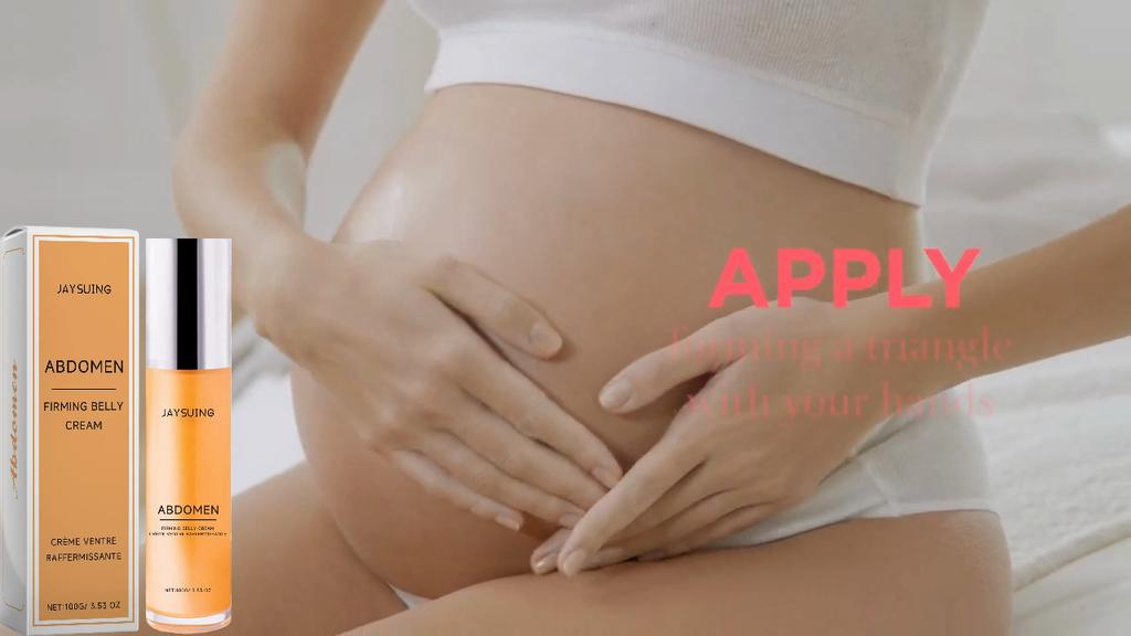 Jaysuing Stretch Mark Firming Cream Gentle Skin Care Postpartum Tummy Tightening Body Cream