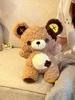 Cute Cartoon Teddy Bear Plush With Pp Cotton Filling For Childrens Gift