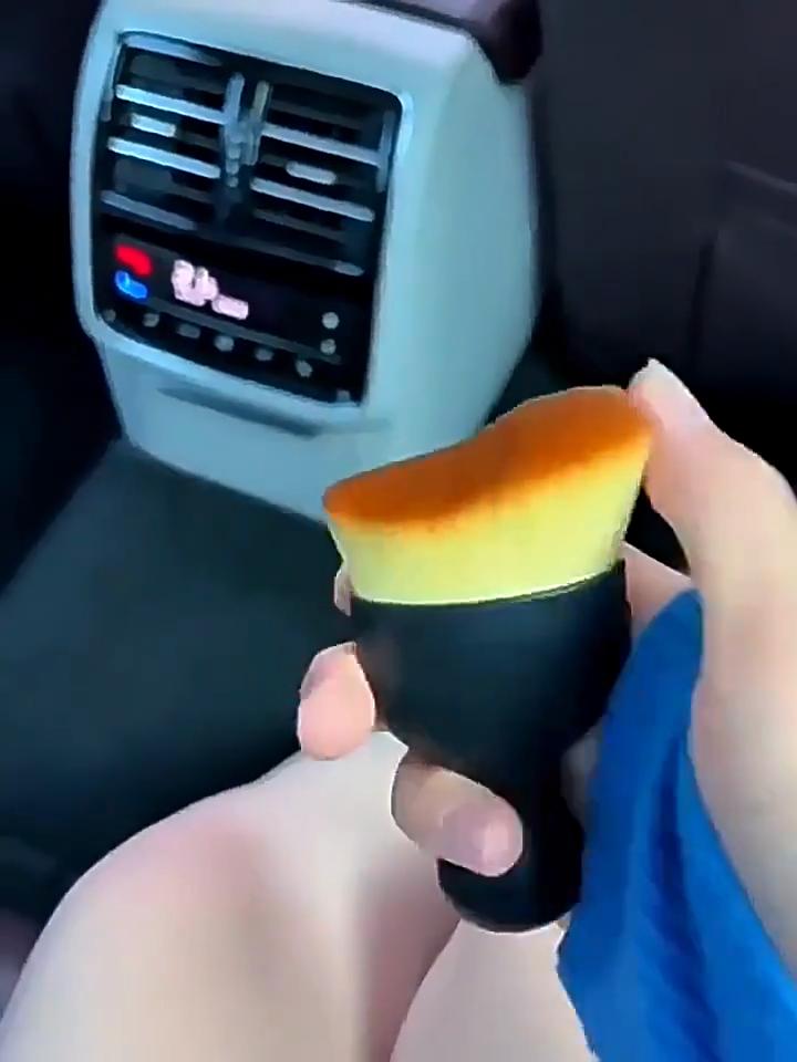Štětec na detaily do auta, štětec na auto, vnitřek ventilace klimatizace, nástroj na měkký štětec mezera v aute,