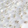 Natural Shell Double-Sided Hot Stamping Flat Round Beads For DIY Necklace Bracelet Earrings Jewelry Making