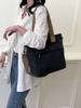 Borsa a tracolla singola da donna con tracolla obliqua, nuova borsa alla moda di grande capacità, borsa tote casual semplice di grande capacità