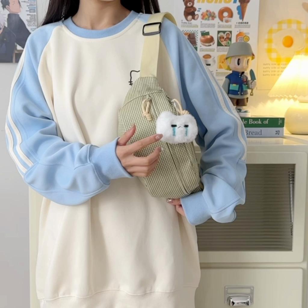 Women's Mobile Phone Bag Student Shoulder Crossbody Bag Sports Chest Bag