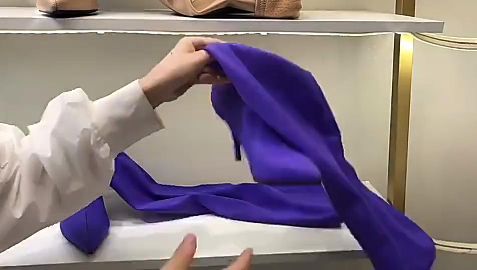 Mode Herbst Winter Frauen Lange Stiefel Spitz Über Das Knie Stiefel Casual Sexy Damen Dünne Hohe Ferse Schuhe