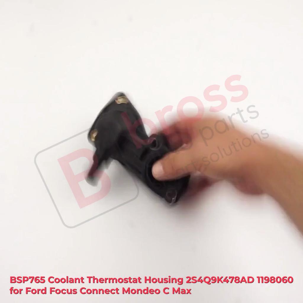 BROSS Autodíly BSP765 Pouzdro termostatu chladicí kapaliny 2S4Q9K478AD, 1198060, 2S4Q-9K478-AD pro Ford Focus Connect Mondeo C-Max