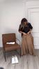 2 Piece Set Women Stylish Solid Round Neck Sleeveless High Waist Vest Slim Top Loose With Pockets Zipper Long Skirt Sets Spring Summer 2024 New