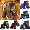 Männer MMA Shorts Boxen Löwen Druck Workout Muay Thai Gym Sport Hosen Jiujitsu Kampf tragen