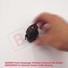 BDP857 Comando Finestrino Lato Passeggero Anteriore Interruttore a 6 Pin 8200057321 per Renault Master Trafic Movano