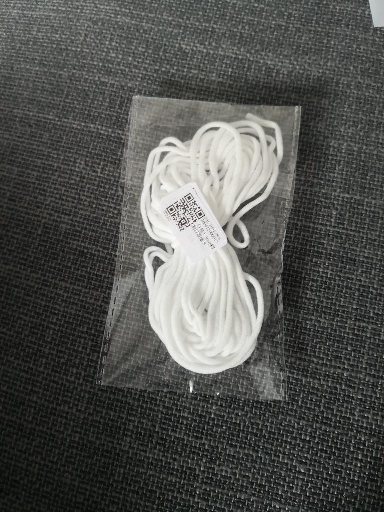 SlickMart Braided Stretch Strap Cord Roll Heavy Stretch Elastic Band Round Ear Tie Earloop Strap 10M Elastic Flat Band 3mm SlickMart Braided Stretch Strap Cord Roll Heavy Stretch Elastic Band Round Ear Tie Earloop Strap 10M Elastic Flat Band 3mm