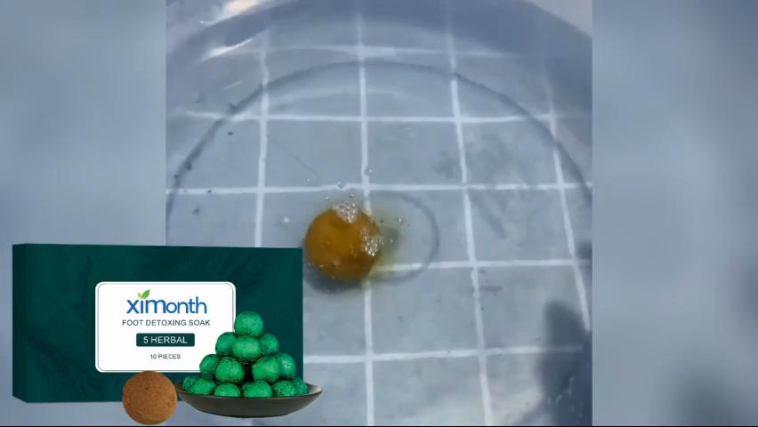 XIMONTH Herbal Soak Foot Bath Balls Herbal Ingredients Soothe Legs Moisturize Skin Foot Care