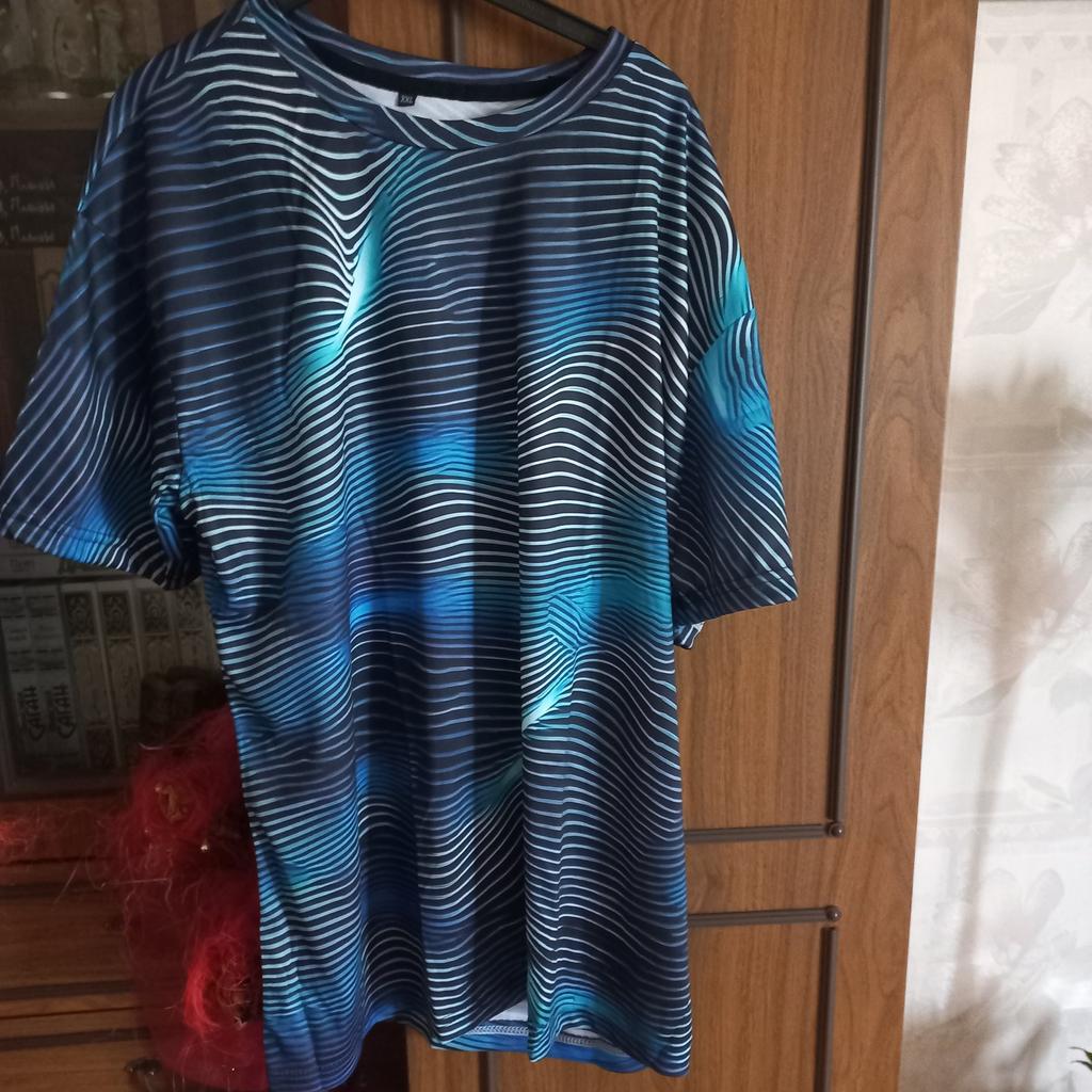 Yasswete Maglietta Unisex A Maniche Corte Con Stampa 3D - Vestibilità Casual, Morbida In Poliestere, Taglie Dalla S Alla XXL (Nera Con Motivi Vari)