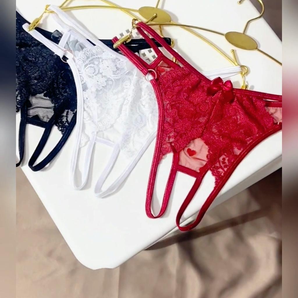 Moteriškos juostos Seksualios kelnaitės Siuvinėjimas Drugelis kelnaitės Seksualus apatinis trikotažas Moteriški apatiniai apatiniai su tarpukojėmis G-styga