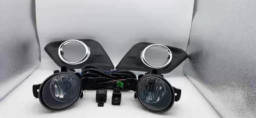 1 Set Fog Lights Headlight for Nissan Rogue X-Tail 2014 2015 2016  Fog Lights Car Fog Lamp Kit With Harness Bulb Switch