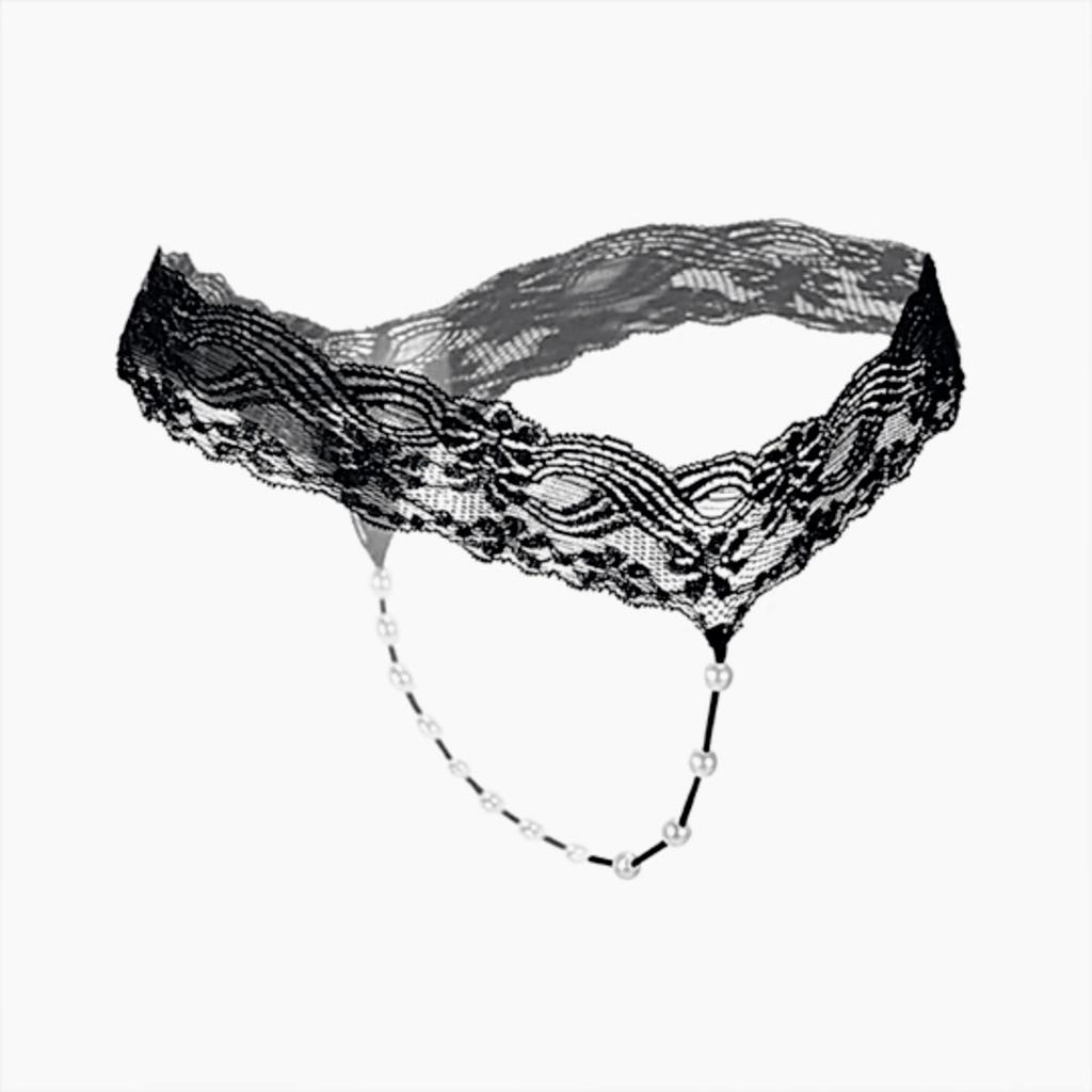 Sexy Pearl Massage G-Strings Ženy Tanga Kalhotky s tenkým páskem T Kalhoty Kalhotky s nízkým pasem z korálků