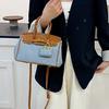 Geantă de damă capacitate mare modă nouă portabilă de umăr mesager geantă platină