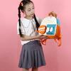 Kindergarten Schoolbag Girls Color Block Cartoon Rabbit Backpack Children's Backpack