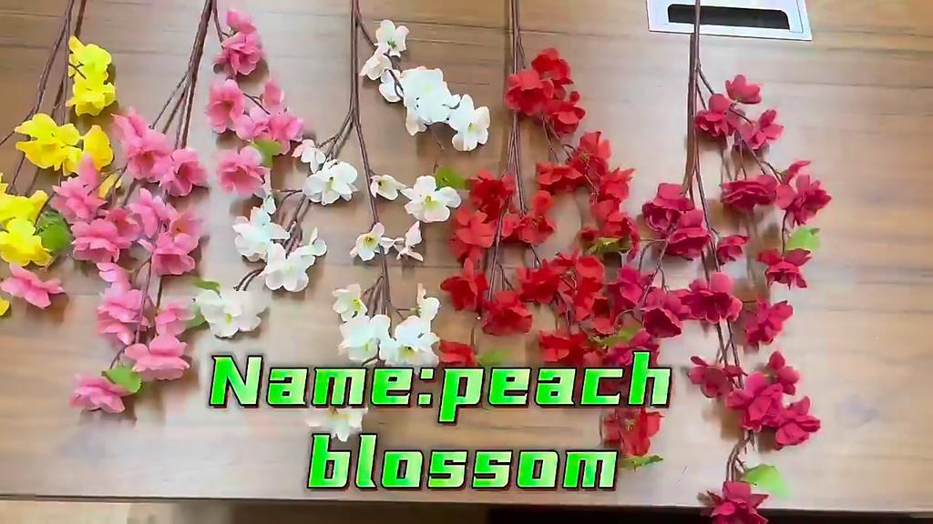 10ks elegantních umělých stonků třešňových květů - realistické vysoké umělé květiny pro výzdobu vázy, ideální pro svatby, domov, jaro a novoroční slavnosti