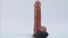 8,7-calowy realistyczny tryskajacy penis dildo - realistyczny penis do stymulacji punktu G, wytrysk analny, zabawa dla par - miękka, elastyczna, bezpieczna dla ciała zabawka seksualna dla kobiet