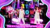 Lets Glow Party Decorations&Neon Birthday Party Decorations,Neon Let's Glow Party Backdrop,Lets Glow Backdrop,Glow in The Dark Backdrop&Neon Backdrop