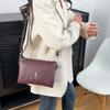 Women's Small Square Shoulder Bag Soft Leather Crossbody Bag Mother Bag