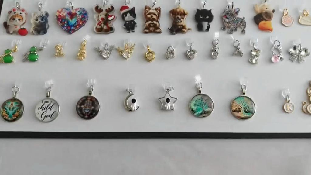 Přívěsek s křížem pro mobilní telefon, zátka proti prachu, slitina, černobílý, DIY, příslušenství pro přívěsky