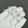 Aquamarine Gemstone Earrings, 925 Sterling Silver Earrings, Handmade Silver Earrings For Gift, Aquamarine Dangle Earrings Birthday Gift