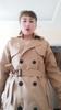 Women's Long Trench Coat Autumn Spring Korean Style Petite British Style Over Knee Dress Coat Jacket