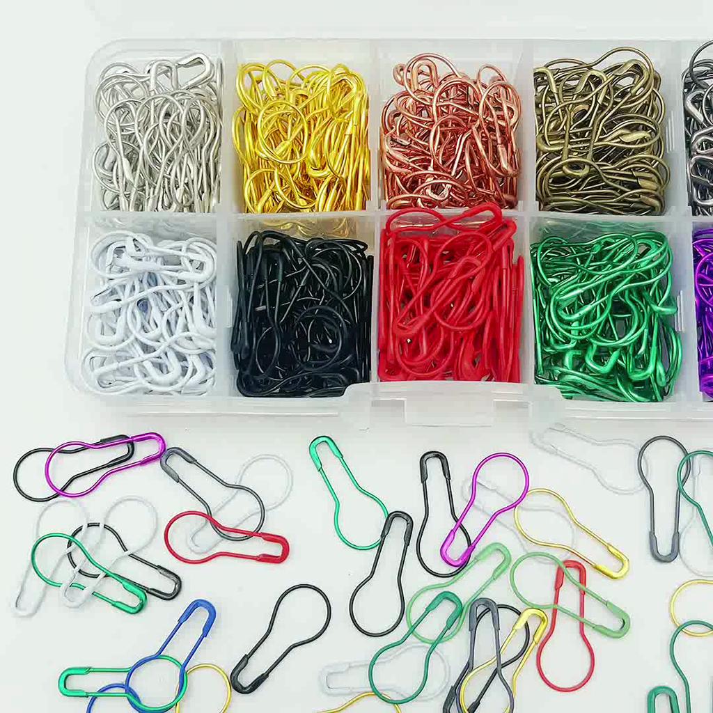 300 ks/krabička 10 barev špendlíky s tykvičkou pro DIY řemeslné potřeby a příslušenství