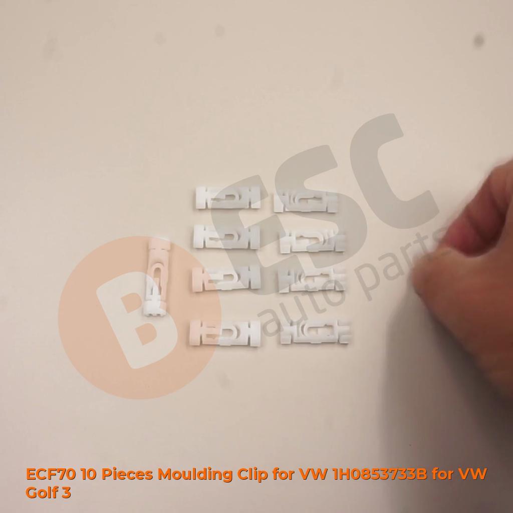ECF70 10 stk Listeklips for VW 1H0853733B for VW Golf 3
