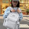 Nylon Backpack Women's Lightweight Water-repellent Student Schoolbag Outdoor Travel Backpack