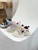 Boys' Handsome Dad Shoes Cute Star Sneakers Girls' Leather Casual Shoes